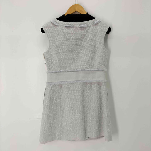 トゥービーシック TO BE CHIC センタージップ リボン ノースリーブワンピース レディース JPN:40
