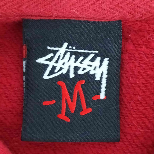 ステューシー Stussy 00S BURLY THREADS プリント プルオーバーパーカー メンズ import:M