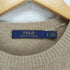 ポロラルフローレン POLO RALPH LAUREN カシミヤ混 エルボーパッチ ニットワンピース レディース import:S
