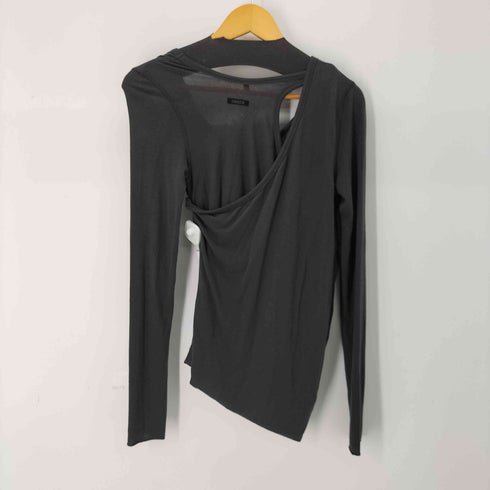 kimmatin L/S レイヤードデザインTシャツ レディース JPN:M