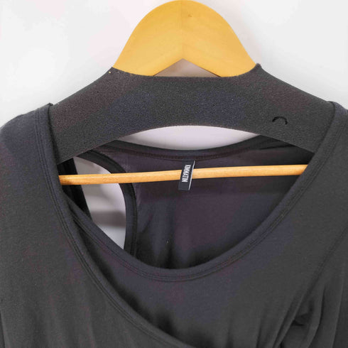 kimmatin L/S レイヤードデザインTシャツ レディース JPN:M