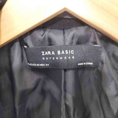 ザラ ZARA ウール ダブルチェスターコート レディース import:XS