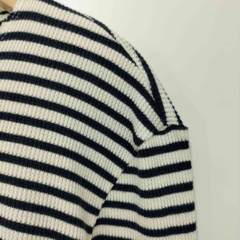 メゾンマルジェラ Maison Margiela 16SS Striped long sleeves カレンダータグ サーマル ボーダー カットソー メンズ 48