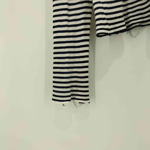 メゾンマルジェラ Maison Margiela 16SS Striped long sleeves カレンダータグ サーマル ボーダー カットソー メンズ 48
