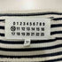 メゾンマルジェラ Maison Margiela 16SS Striped long sleeves カレンダータグ サーマル ボーダー カットソー メンズ 48