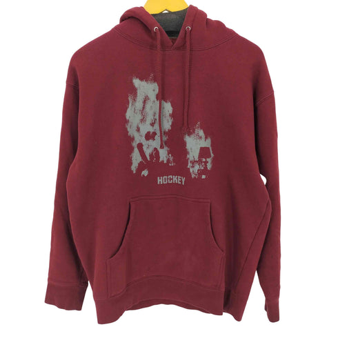 ホッケー HOCKEY フロントプリントプルオーバーパーカー メンズ JPN:M
