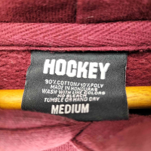 ホッケー HOCKEY フロントプリントプルオーバーパーカー メンズ JPN:M