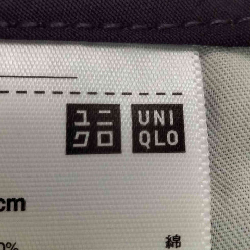 ユニクロユー UNIQLO U ワイドフィットパラシュートパンツ メンズ 82cm