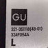 ジーユー GU ツータックバギースラックス メンズ JPN:L