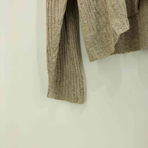 バナナリパブリック BANANA REPUBLIC 90-00S シルク Vネック プルオーバー L/S ニット メンズ import:L