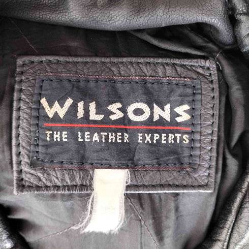 ウィルソン Wilsons Leather ダブルライダースジャケット メンズ