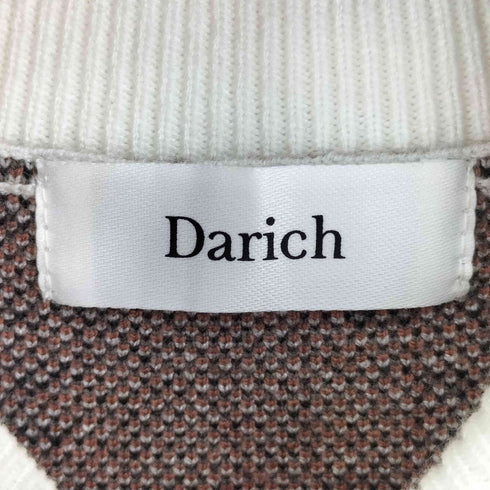ダーリッチ Darich チェックジャガードニットミニワンピース レディース FREE