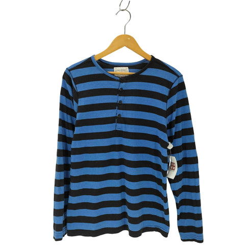 ROYAL KNIGHTS & CO ボーダーヘンリーネックカットソー メンズ JPN:M