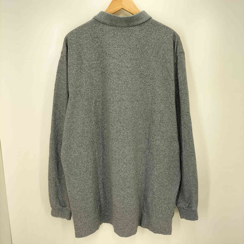ポロバイラルフローレン Polo by RALPH LAUREN ポニー 刺繍 コットン L/S ニット ポロシャツ メンズ import:XL