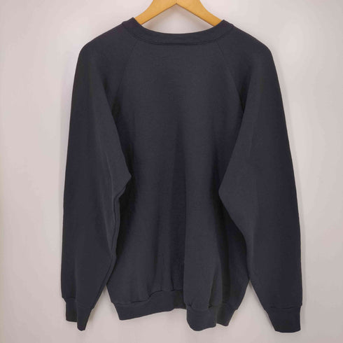 80S USA製 FRUIT OF THE LOOM ボディ ロックバンド プリント ラグラン クルーネック スウェット メンズ import:XL