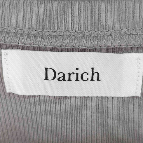 ダーリッチ Darich リボンレースレイヤードリブトップス レディース FREE