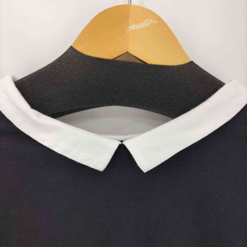 ミズイロインド mizuiro ind 22SS ショートレギュラーカラー ショートスリーブ Tシャツ レディース