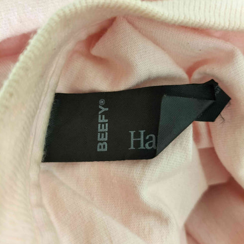 ヘインズ Hanes BEEFY オマージュ 刺繍 クルーネックTシャツ メンズ import:XL
