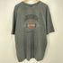 ハーレーダビッドソン HARLEY-DAVIDSON 90-00S USA製 MANTENO 両面 イーグル プリント ダメージ クルーネック S/S Tシャツ シングルステッチ ボロ メンズ import:L