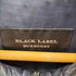 バーバリーブラックレーベル BURBERRY BLACK LABEL ロゴ刺繍 ライナー付き ダウンジャケット メンズ import:M