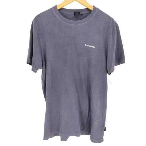 GHANDA 両面プリント 半袖Tシャツ カットソー メンズ M