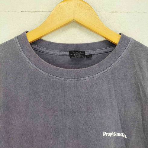 GHANDA 両面プリント 半袖Tシャツ カットソー メンズ M