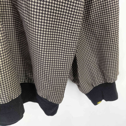 KITTRELL 千鳥格子 ポケット切替 Vネック プルオーバー ビッグサイズ メンズ 2XL