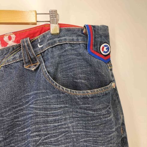 G-UNIT 90-00S B BOY FAT DENIM PANTS スーパービッグ デニム ショーツ メンズ 48B