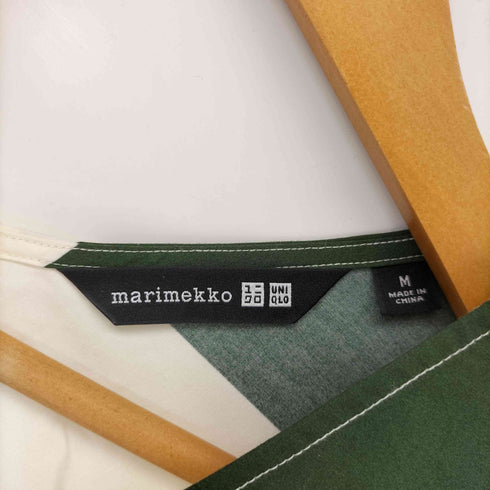 ユニクロ UNIQLO Vネックフレアワンピース ノースリーブ レディース JPN:M