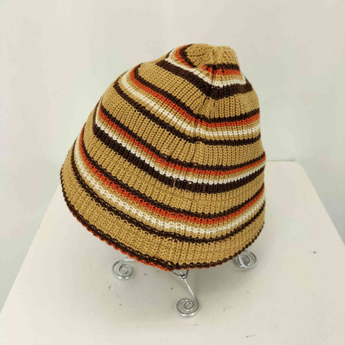 ラカル RACAL Multi Border Knit Hat メンズ FREE