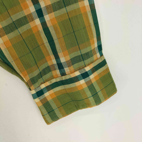 PRESSCOTT チェック L/S BDシャツ メンズ XL