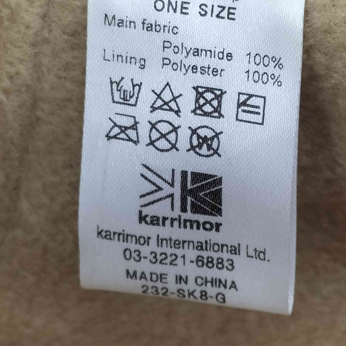 カリマー Karrimor WINTER CAP メンズ ONE SIZE