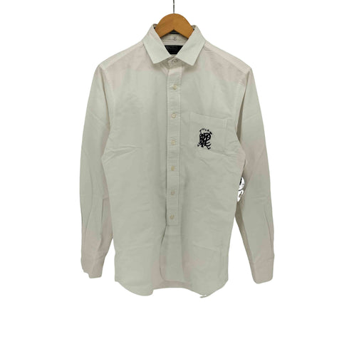 ポロバイラルフローレン Polo by RALPH LAUREN ATHLETIC OXFORD マチ付き 袖プリーツ オックスフォード長袖シャツ メンズ import:S