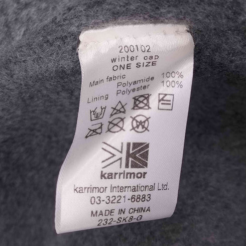 カリマー Karrimor WINTER CAP メンズ ONE SIZE