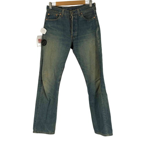 リーバイス Levis 90S 96年製造 米国製 501 裏ボタン刻印501 ボタンフライデニムパンツ メンズ 29×32