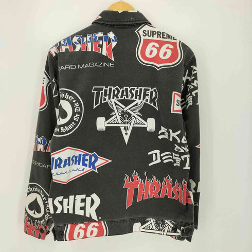シュプリーム Supreme 15SS THRASHER WORK JACKET メンズ JPN:S