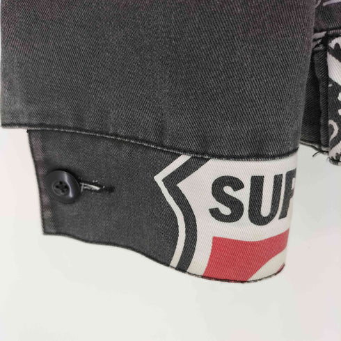 シュプリーム Supreme 15SS THRASHER WORK JACKET メンズ JPN:S