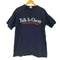 90S FRUIT OF THE LOOM ボディ USA製 Talk Is Cheap プリント Tシャツ 袖シングルステッチ メンズ import:L