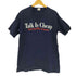 90S FRUIT OF THE LOOM ボディ USA製 Talk Is Cheap プリント Tシャツ 袖シングルステッチ メンズ import:L