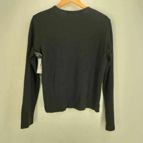 トリココムデギャルソン tricot COMME des GARCONS 02aw archive フロントロゴプリント ニットソー レディース