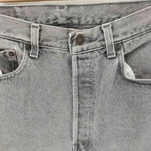 リーバイス Levis 90s USA製 501-0674 先染めグレー ストーンウォッシュ メンズ W32 L34