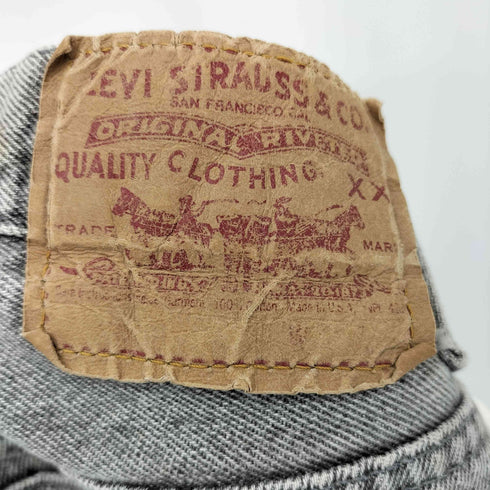 リーバイス Levis 90s USA製 501-0674 先染めグレー ストーンウォッシュ メンズ W32 L34