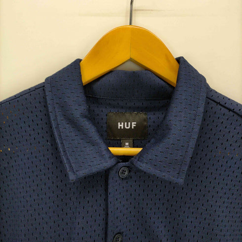 ハフ HUF ARCH MESH BUTTON UP メンズ JPN:M
