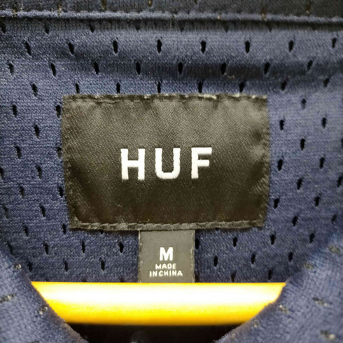 ハフ HUF ARCH MESH BUTTON UP メンズ JPN:M