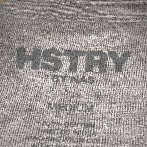 HSTRY by NAS クルーネックプリントTシャツ メンズ import:M
