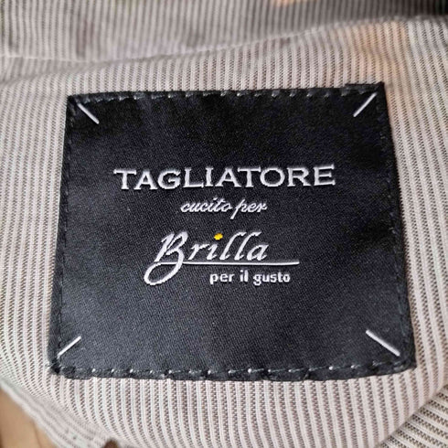 タリアトーレ TAGLIATORE P-BRENT モヘアウール 2タックスラックス メンズ 48R