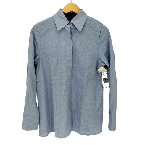 マリナリナルディ marina rinaldi 比翼ボタンレギュラーカラーシャツ レディース JPN:15号