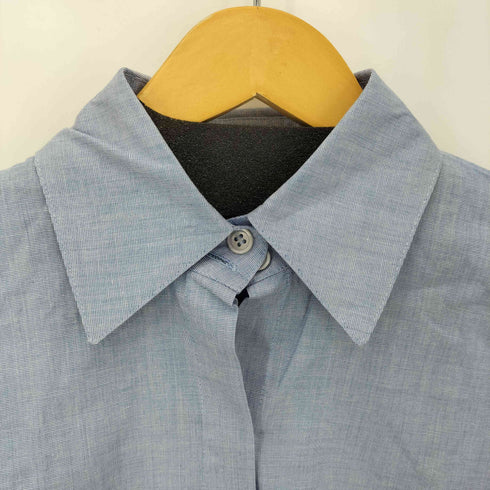 マリナリナルディ marina rinaldi 比翼ボタンレギュラーカラーシャツ レディース JPN:15号