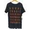スビ KSUBI ひび割れ加工 プリント インサイドアウト 袖ロール S/S クルーネック Tシャツ メンズ