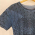 ALEX AND CHLOE USA製 クロコ レオパード 切替 総柄 S/S クルーネック Tシャツ メンズ import:S